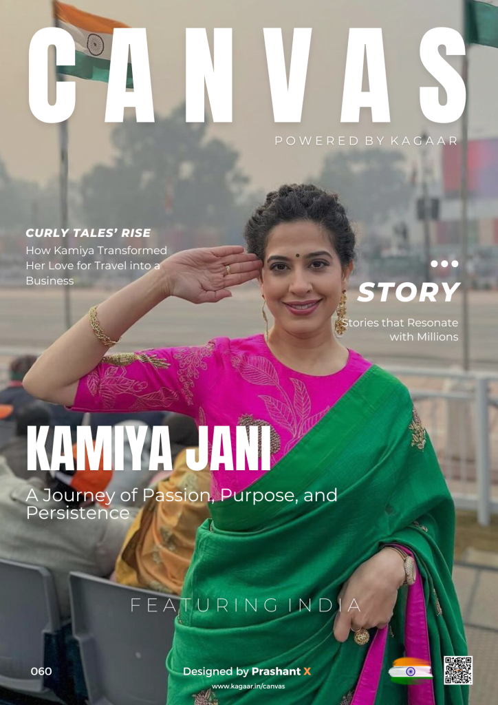 Canvas 060 : Kamiya Jani ( Curly Tales ) - Designed by Prashant X - Kagaar